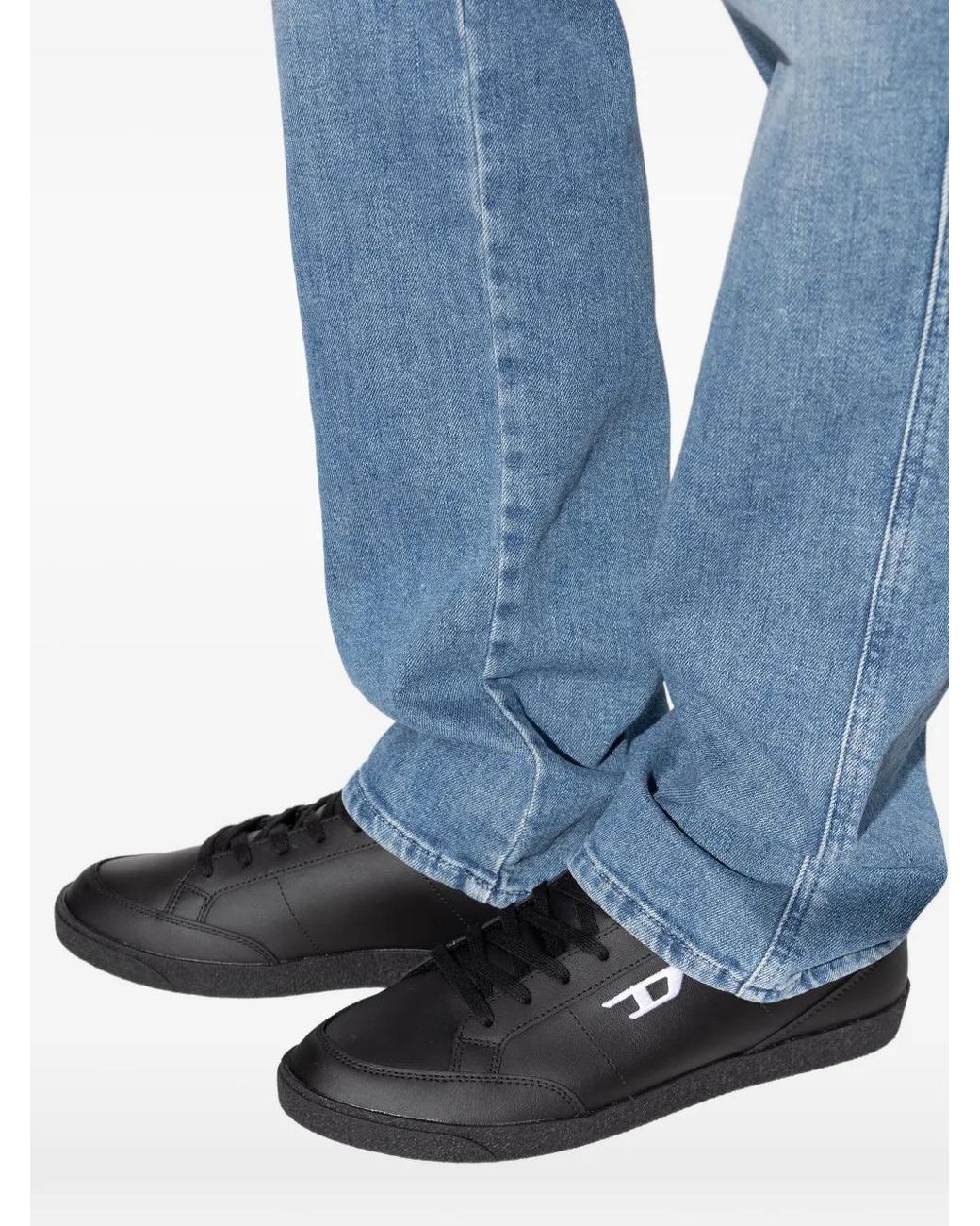 DIESEL Black S-D-Leo Sneakers for men