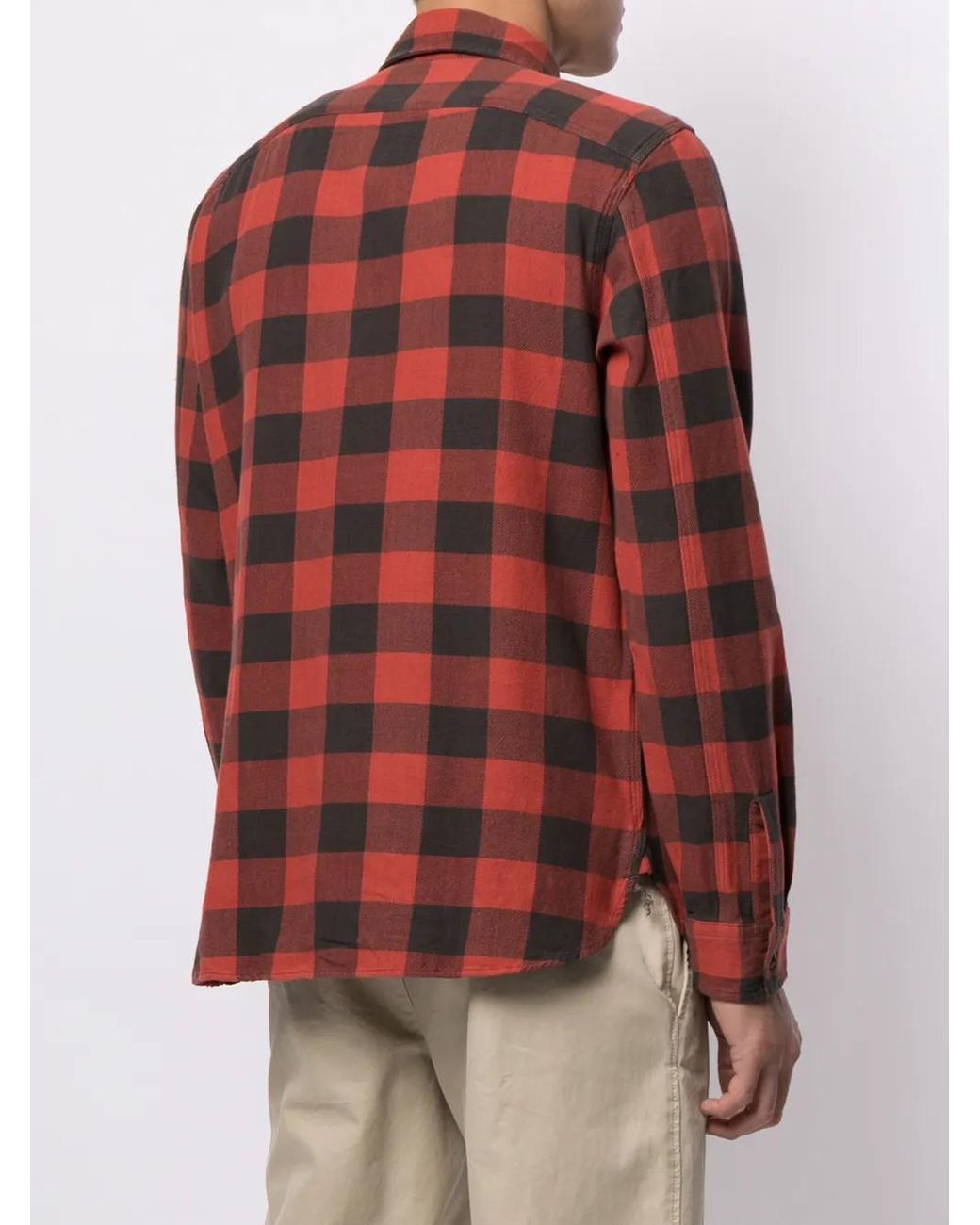 Camisa Farrell RRL de hombre de color Red
