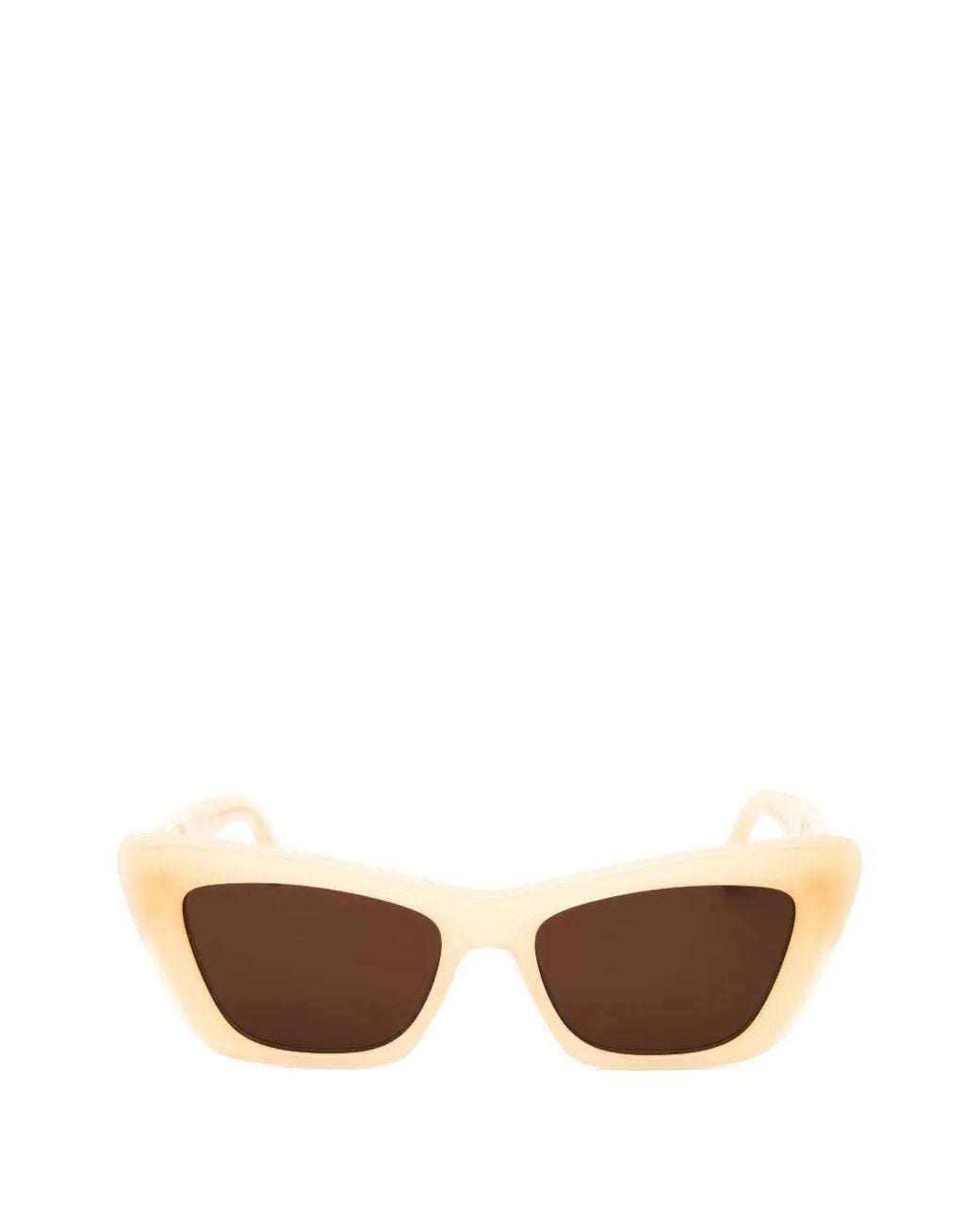 Palm Angels Yellow Fairfield Cat-Eye Sunglasses