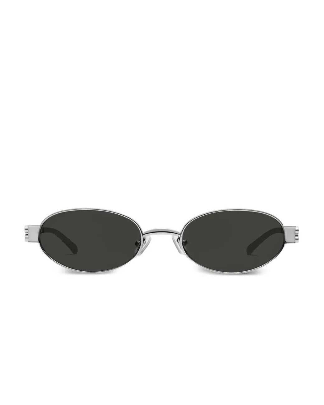 Gentle Monster Black Cali 02 Oval-Frame Sunglasses