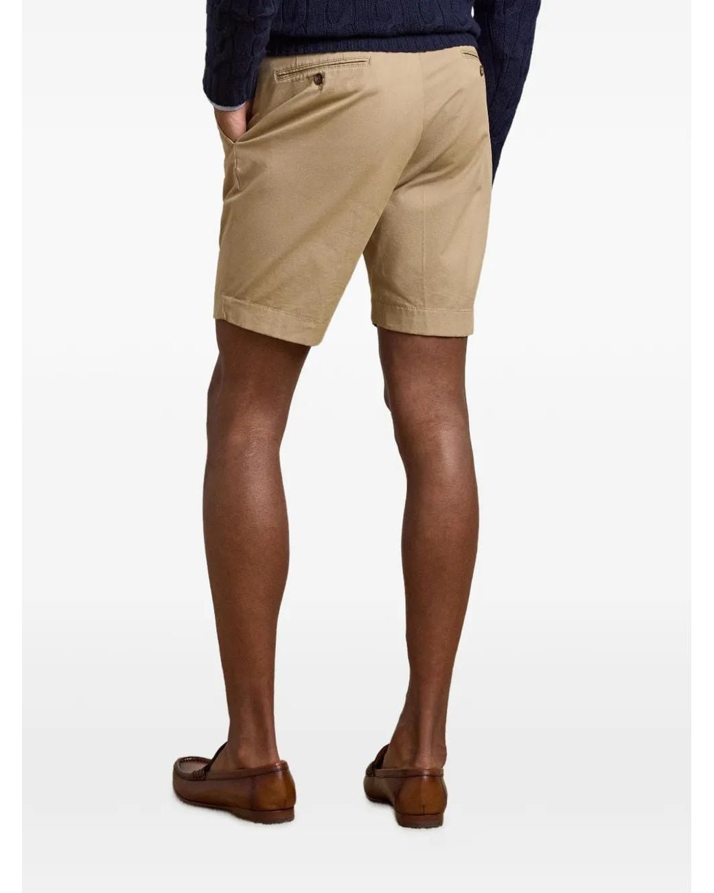 Ralph Lauren Natural Short Chino À Coupe Stretch for men