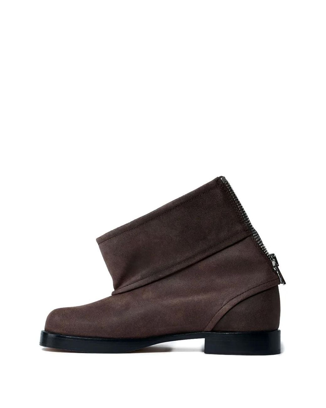 J.W. Anderson Brown Suede Ankle Boots