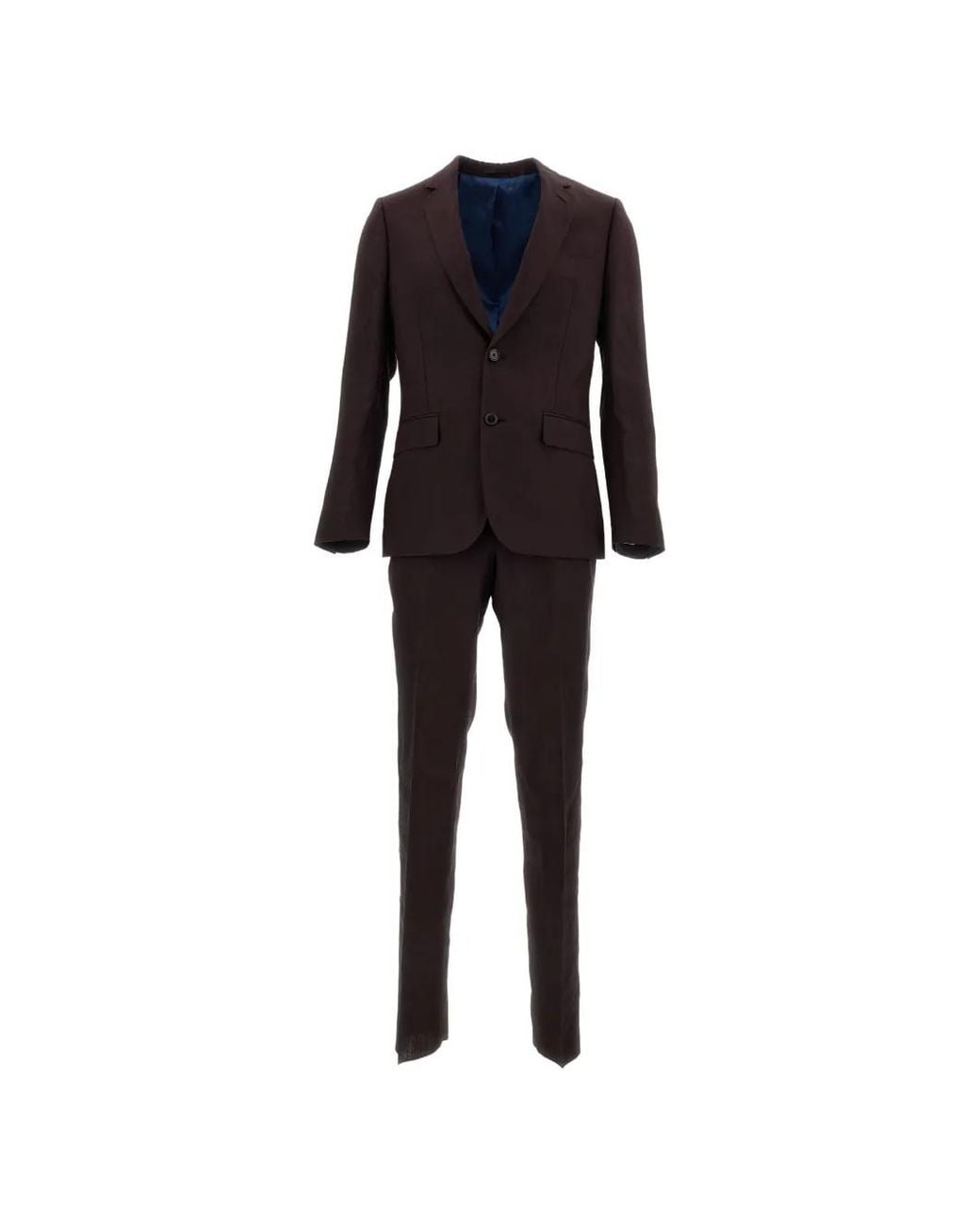 Paul Smith Blue Single-Breasted Suit for men