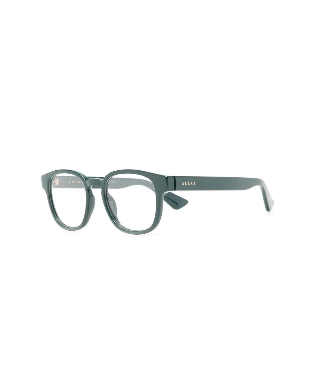 Gucci Blue Square-Frame Optical Glasses for men