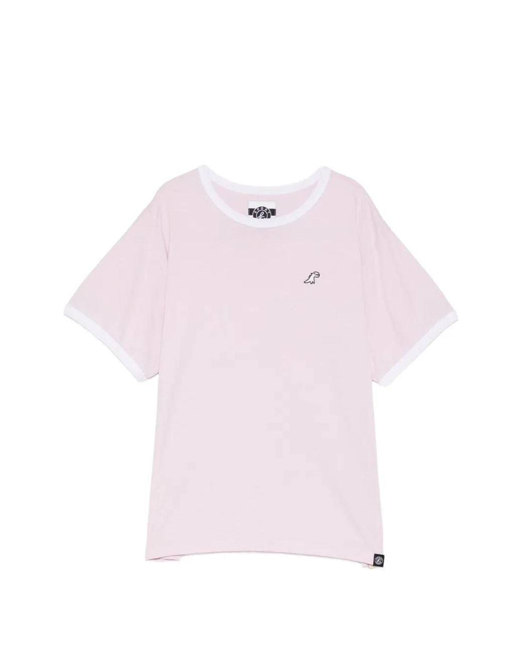 SPORT b. by agnès b. Pink Logo-Embroidered T-Shirt