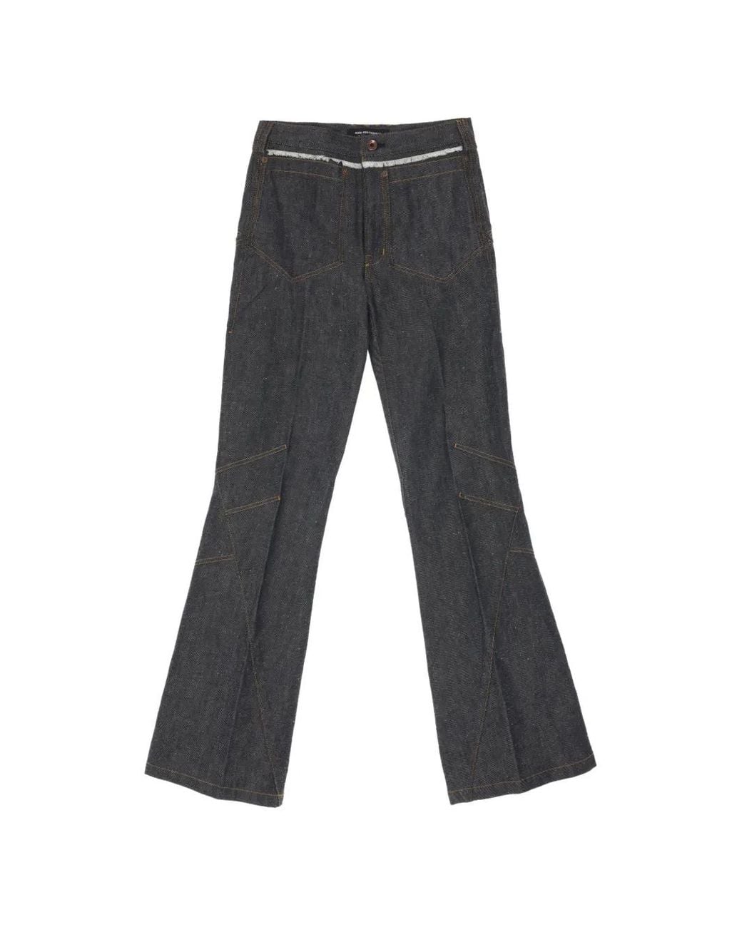 Kiko Kostadinov Gray Pocket Jeans