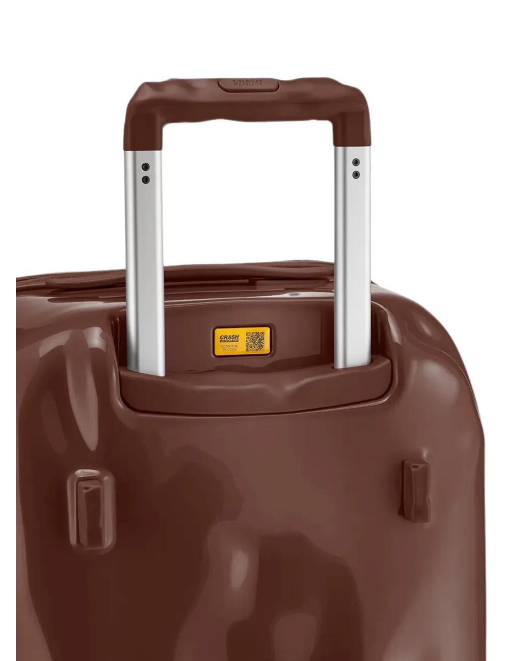 Crash Baggage Brown Grande Valise Trunk À Effet Cabossé