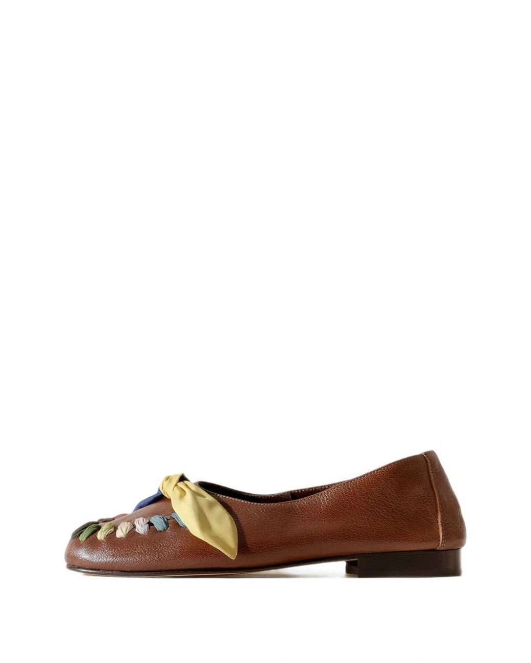 Hereu Brown Juliol Foulard Loafers