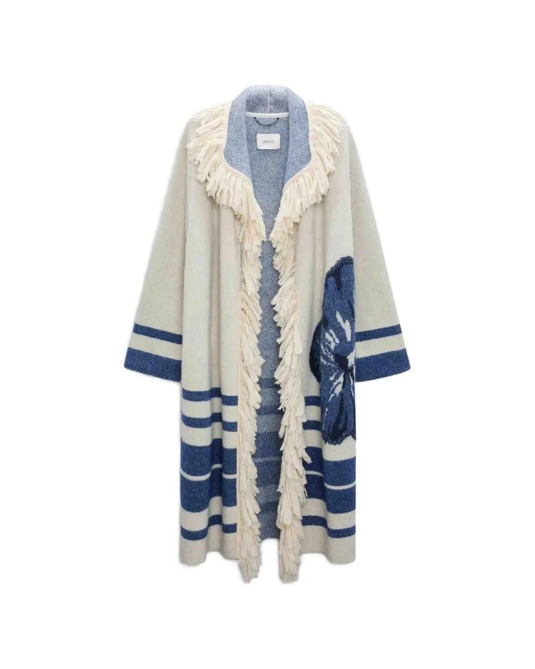 Dorothee Schumacher White Poppy Garden Floral-Jacquard Coat