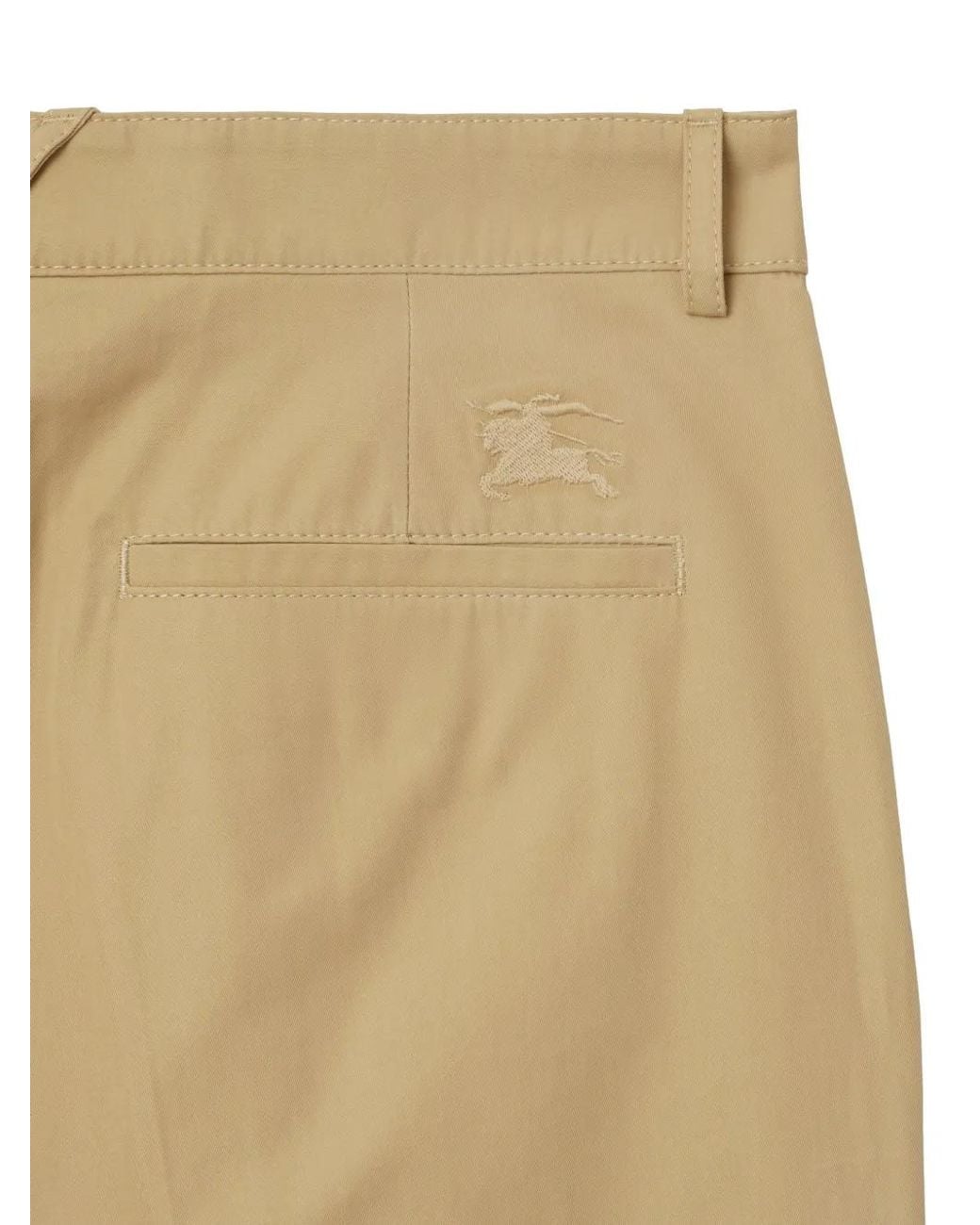 Burberry Natural Cotton Shorts for men