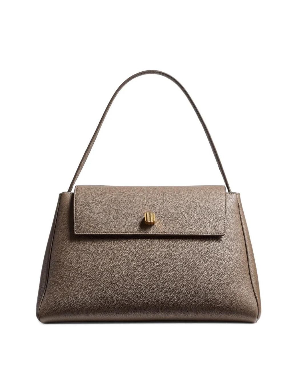 Khaite Gray Audrey Top Handle Bag