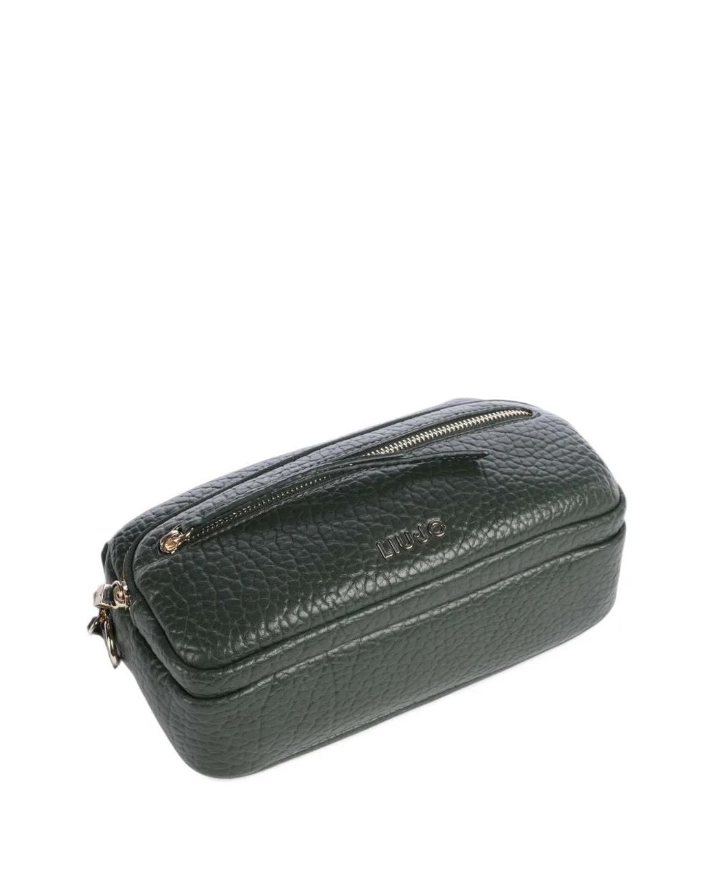 Liu Jo Gray Grained-Effect Cross Body Bag
