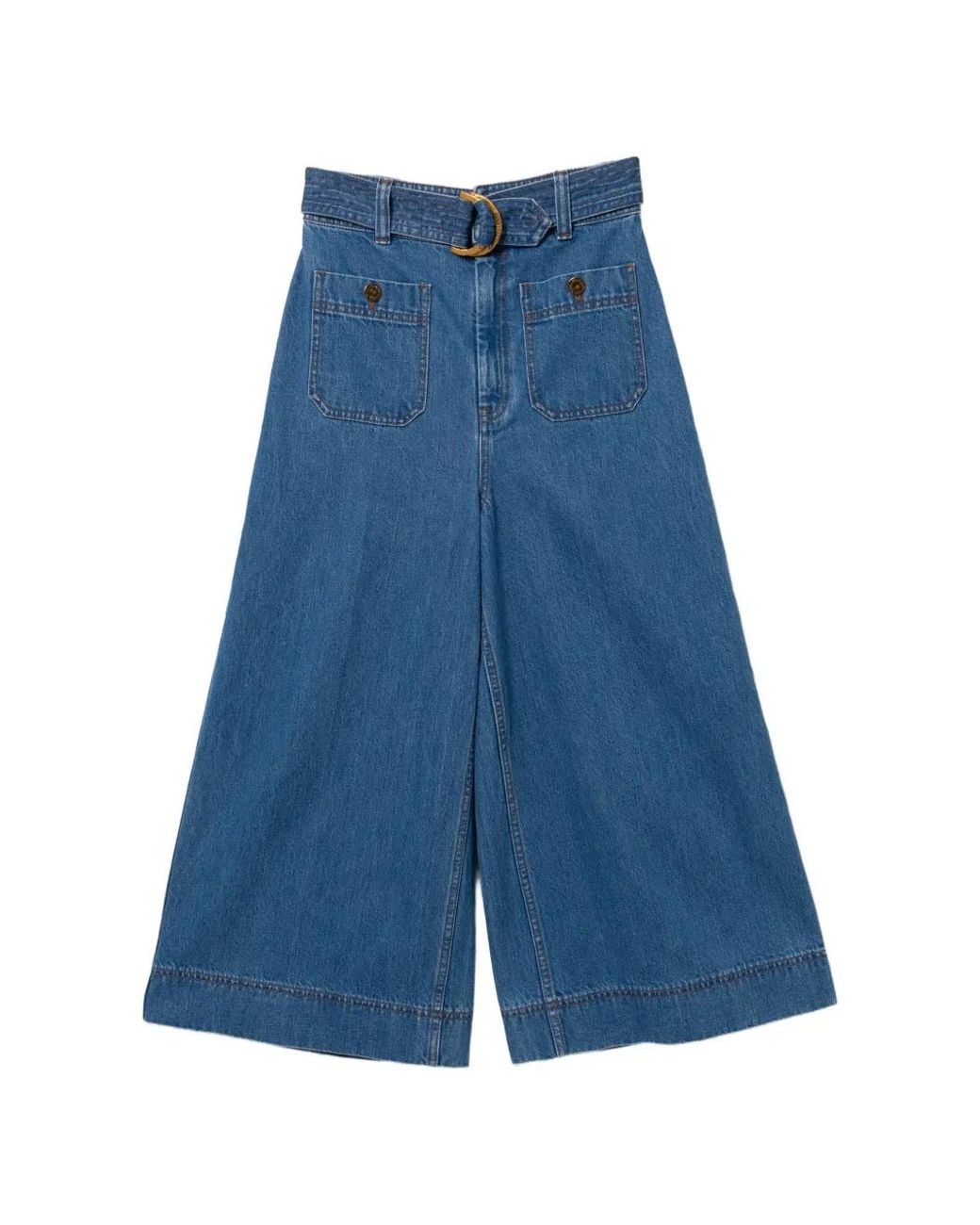 Culottes Vaqueros Zimmermann de color Blue