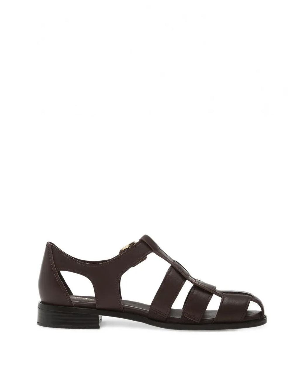 Clarks Brown Hana Sun Cage-Style Sandals