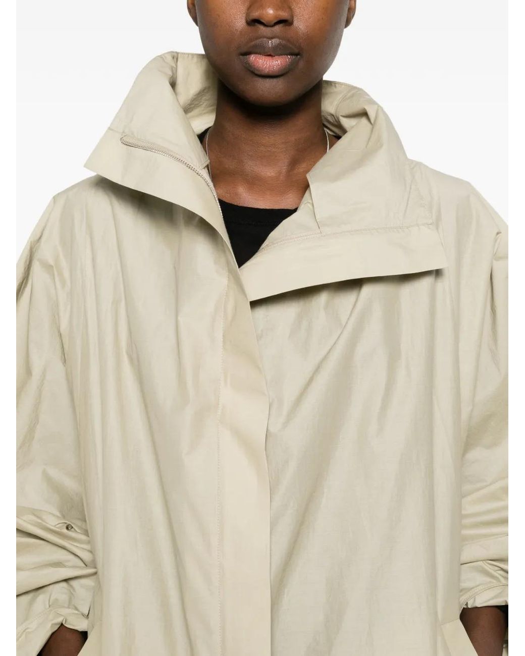 Trench À Col Cheminée Ruohan en coloris White