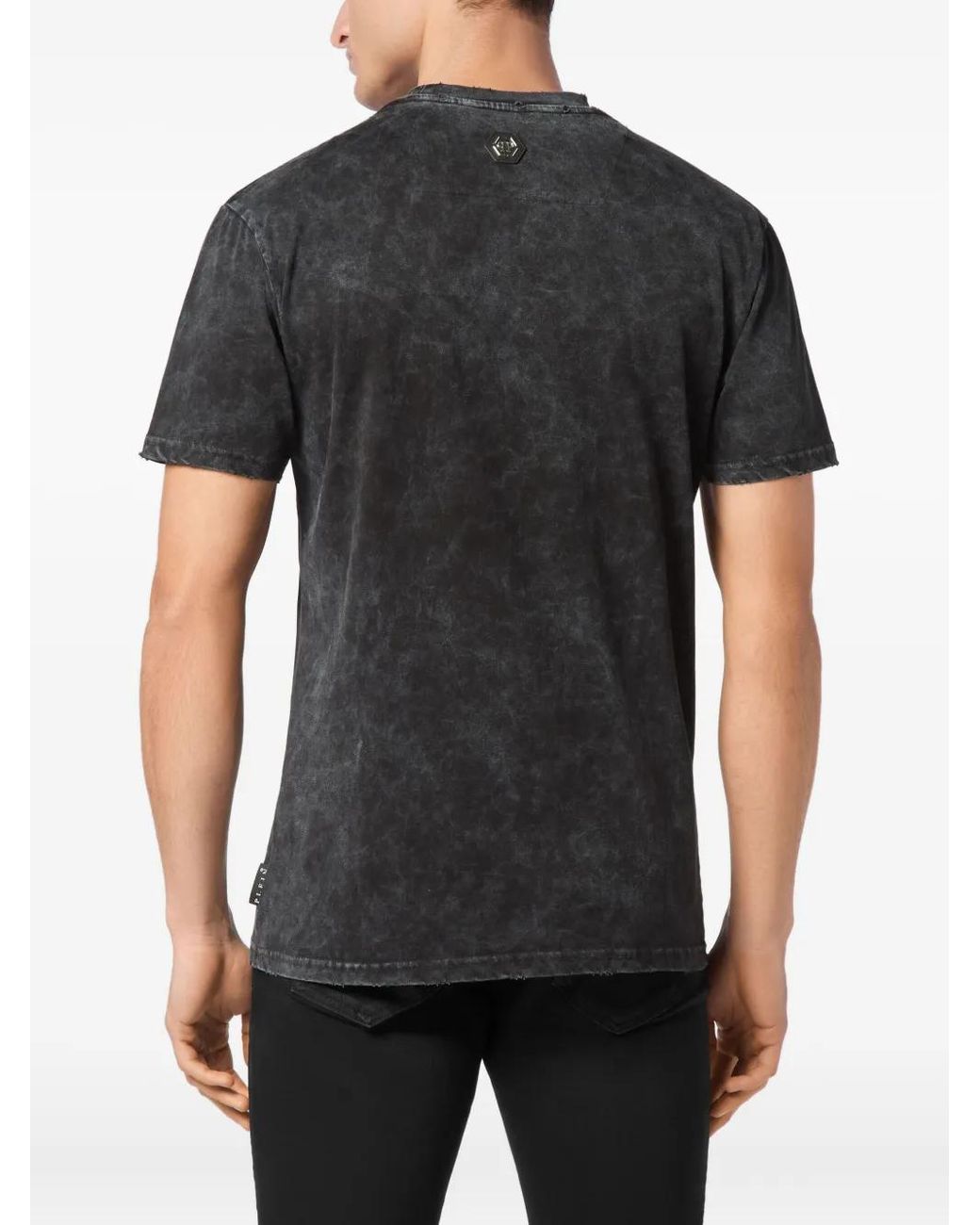 Philipp Plein Black Cote D'Azur T-Shirt for men