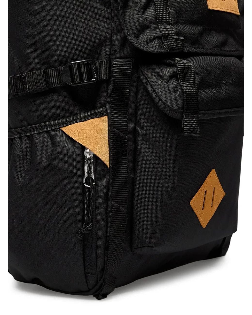Jansport Black Logo-Patch Foldover Backpack