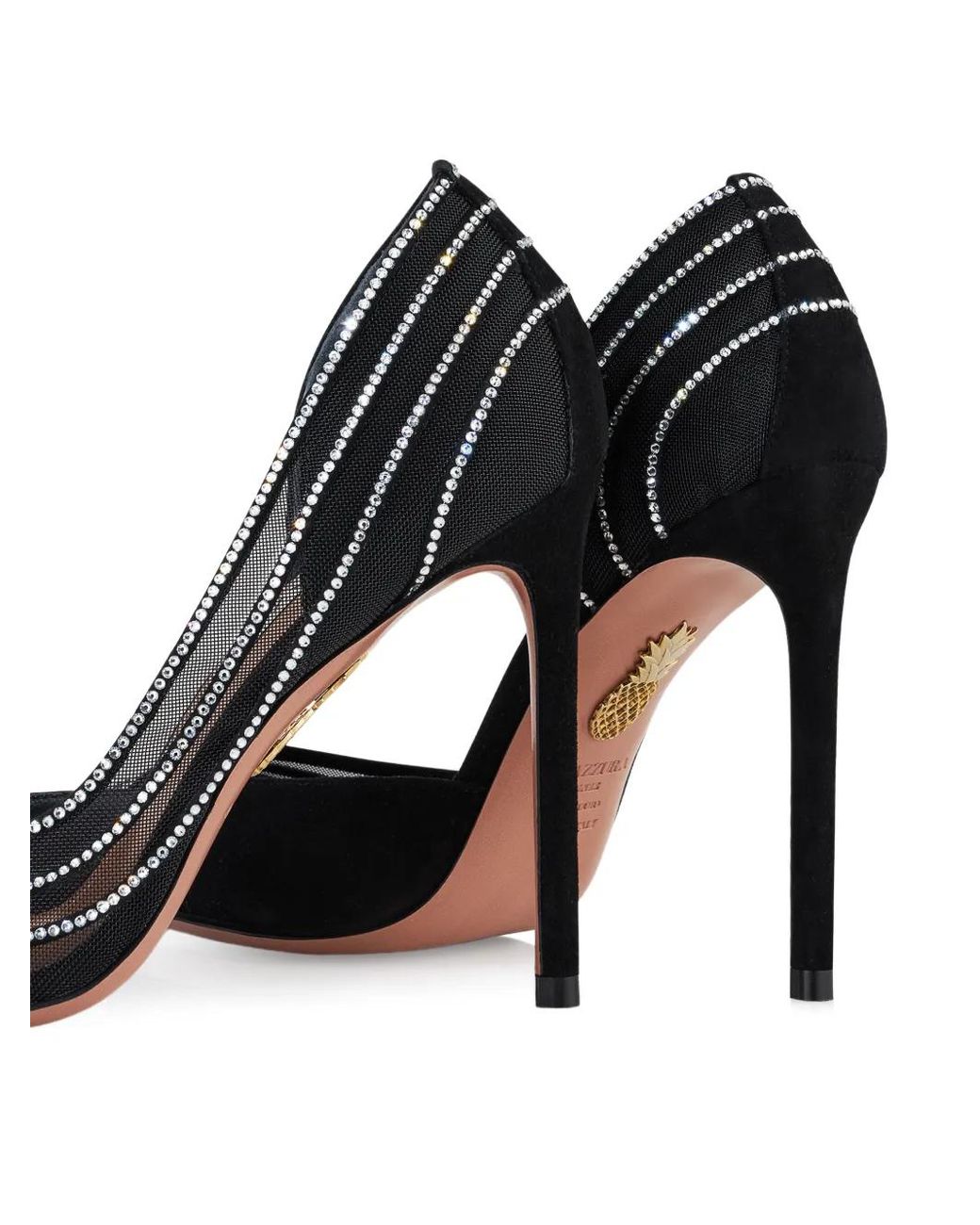 Aquazzura Black Dream Girl Pump 105