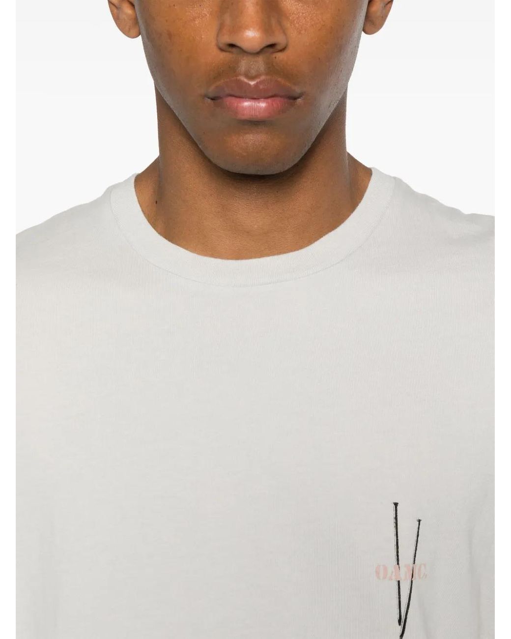 OAMC White Cotton T-Shirt for men