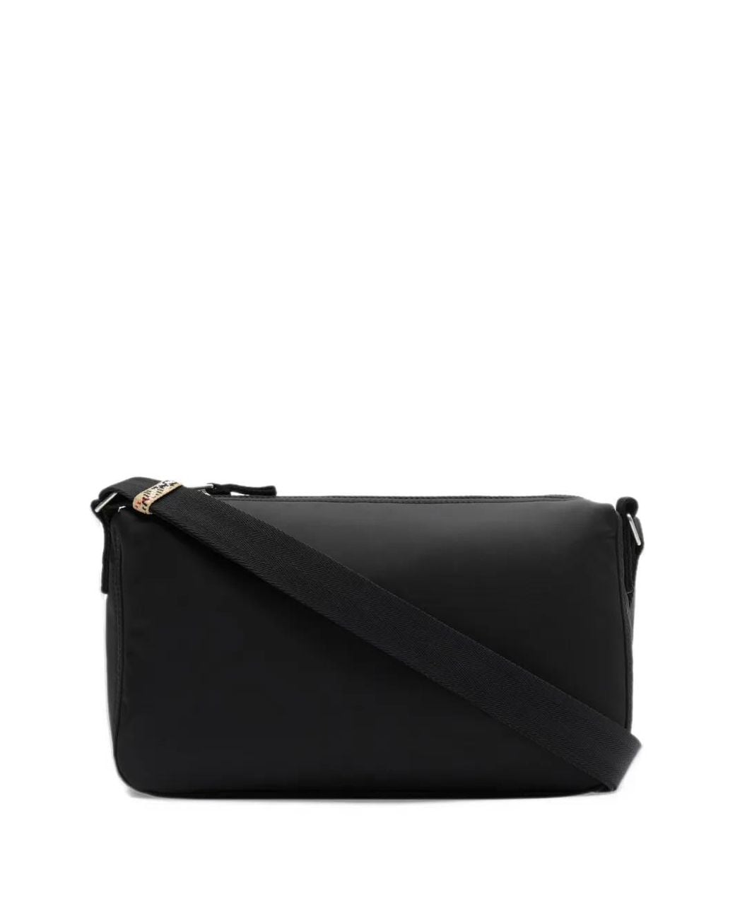 Burberry Knight Logo Cross-Body Bag in Black for Men | Lyst
