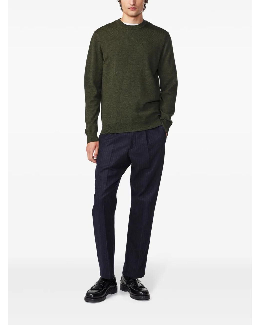 NN07 Green Ted Jumper for men
