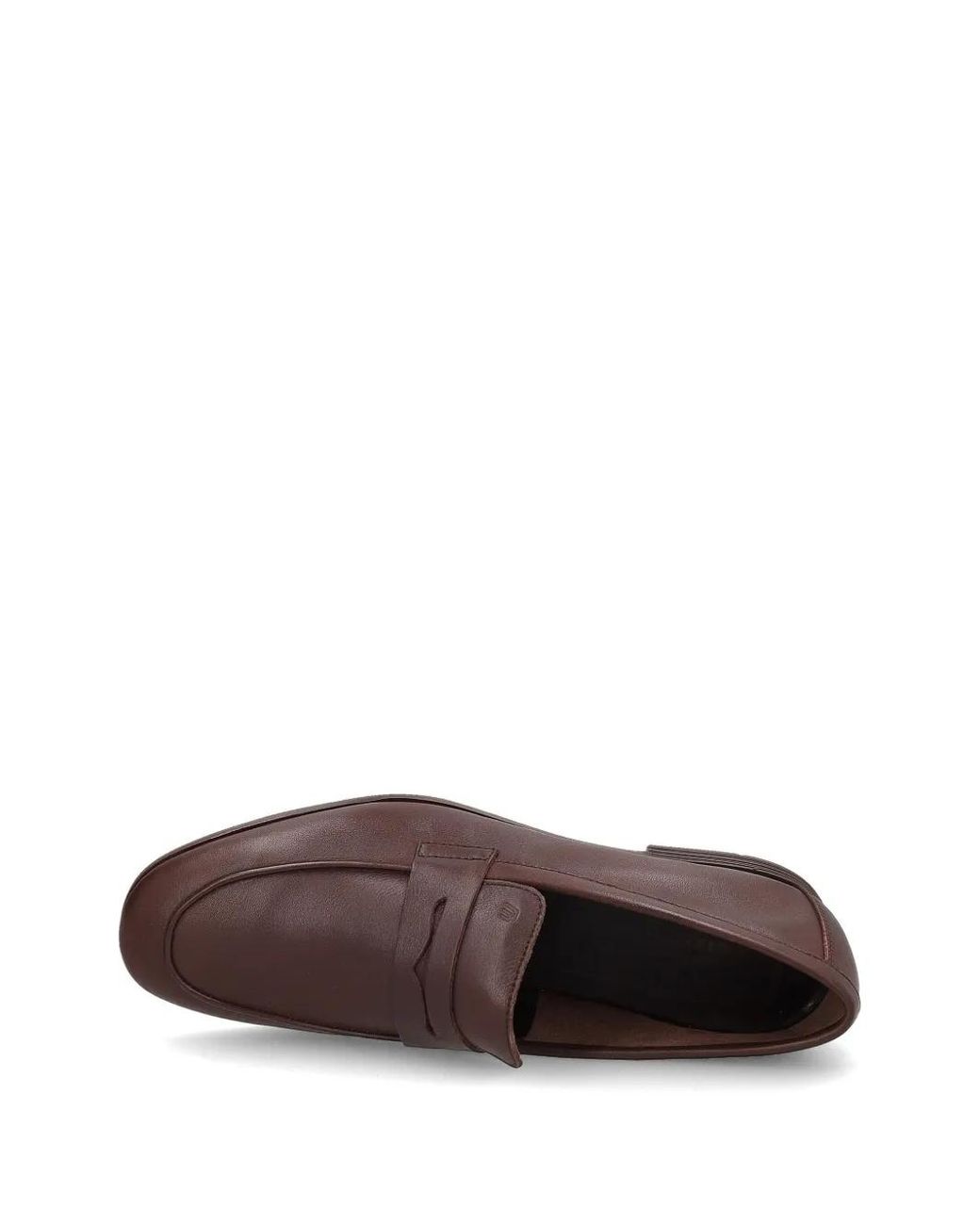 Frau Brown Almond-Toe Loafers for men