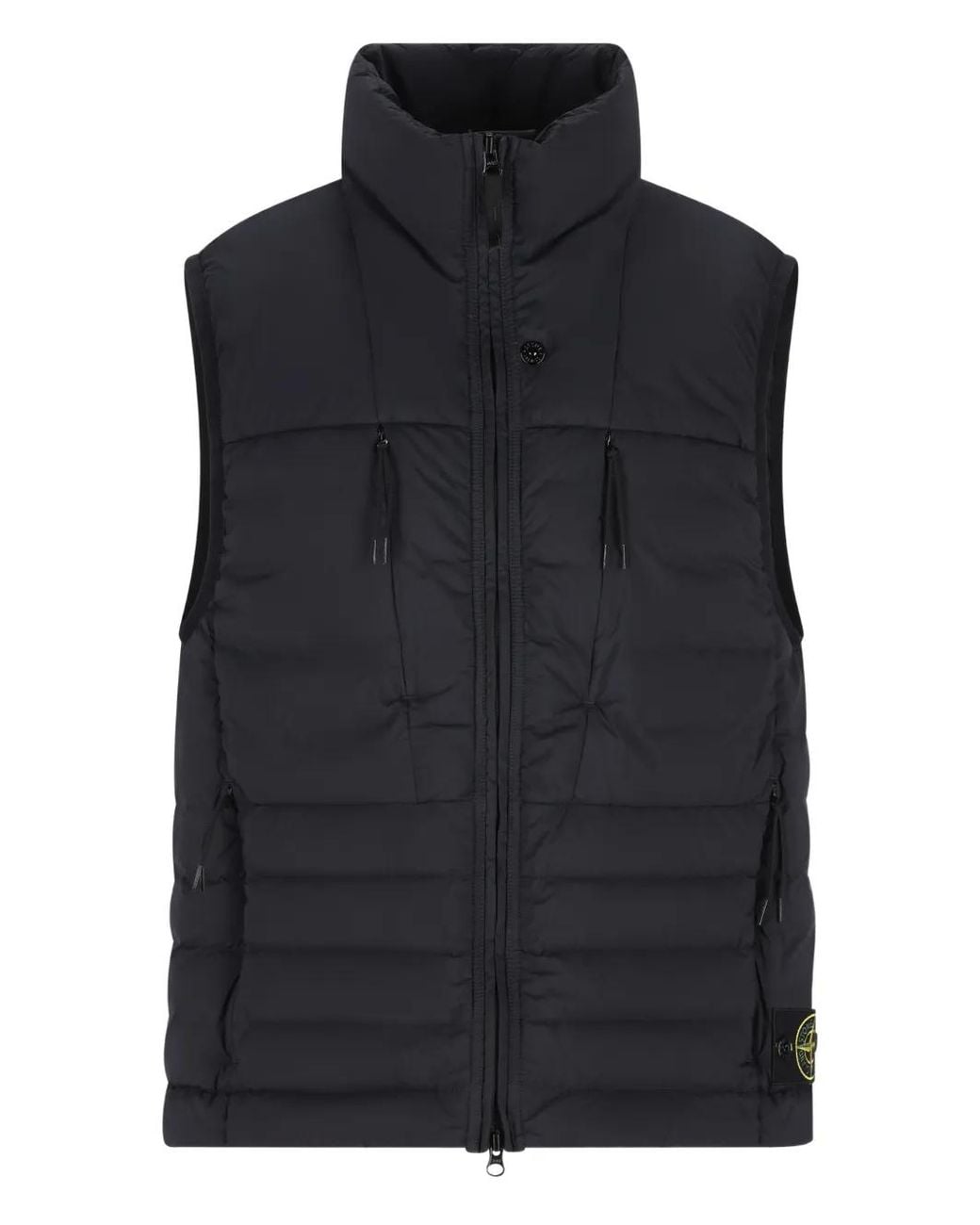 Stone Island Black G100007 Seamless Tunnel Nylon Down-Tc Jacket for men