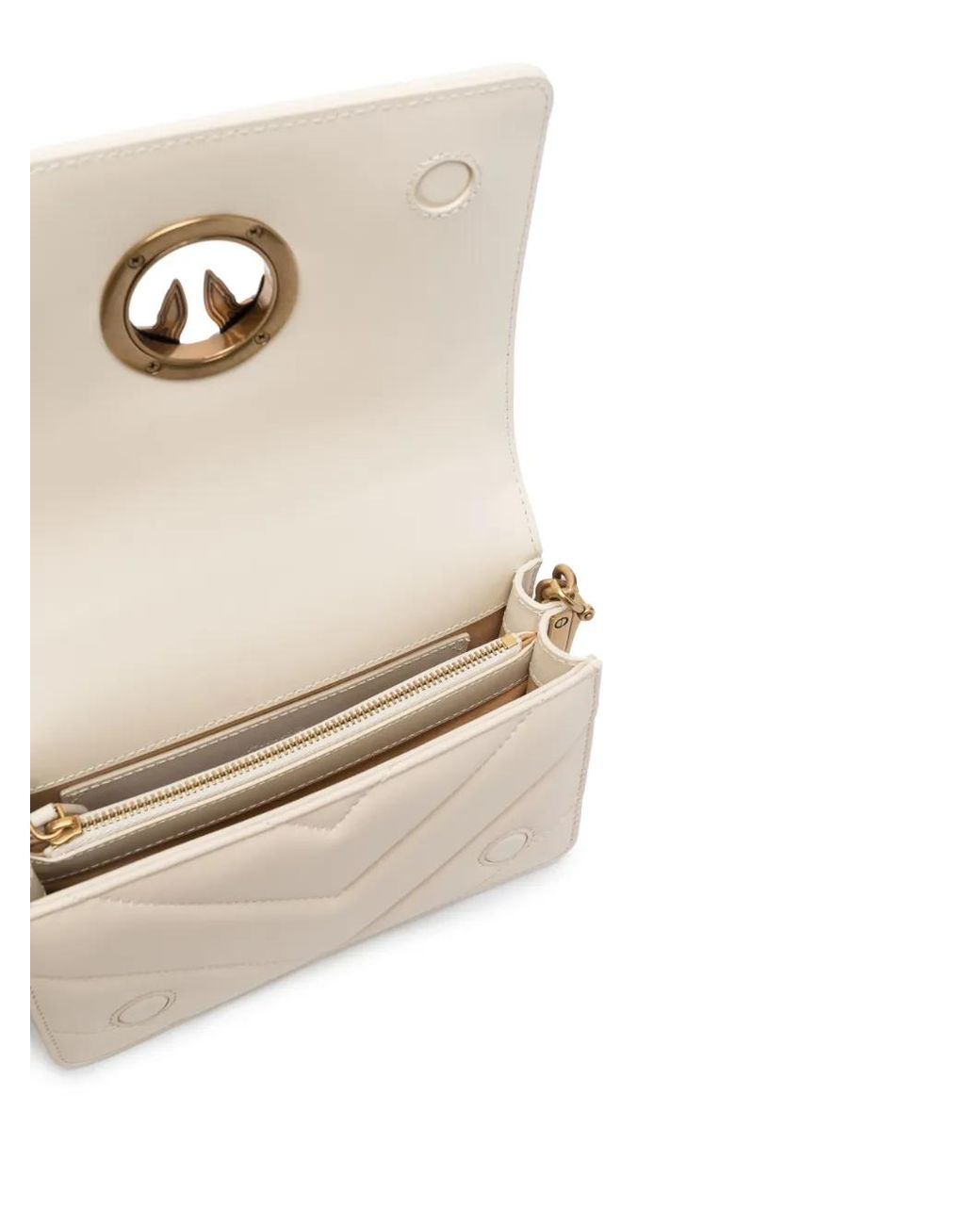 Pinko Natural 'love Click' Mini Bag