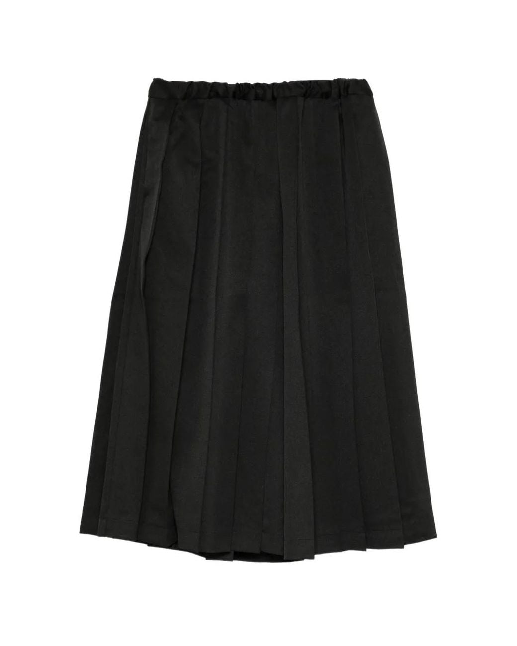 Melitta Baumeister Black Pleated Crop Trousers