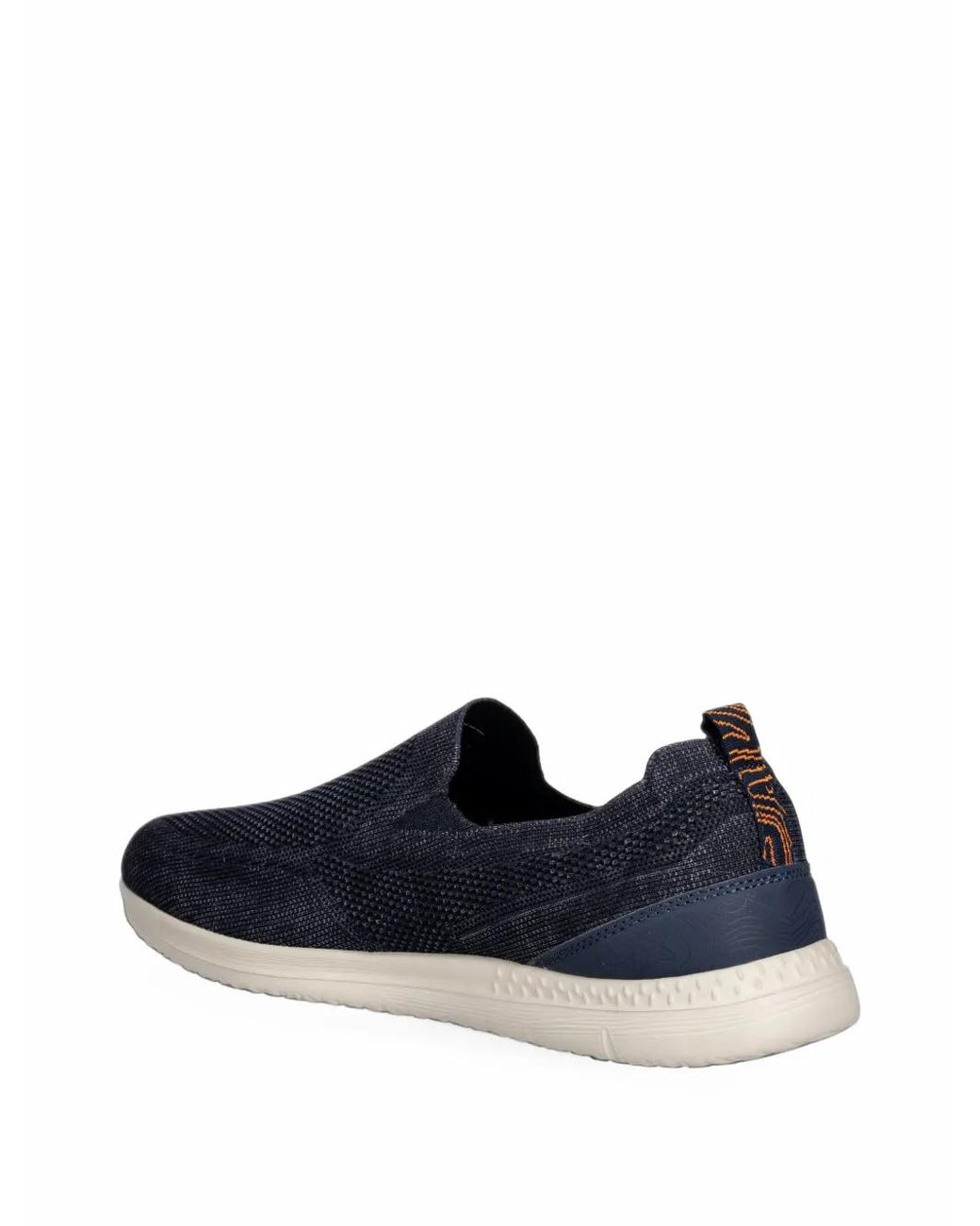 Jeep Blue Knit Slip-On Sneakers for men