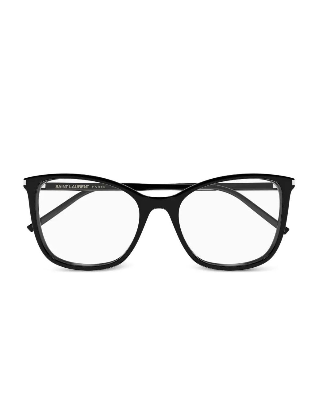 Saint Laurent Brown Geometric Glasses