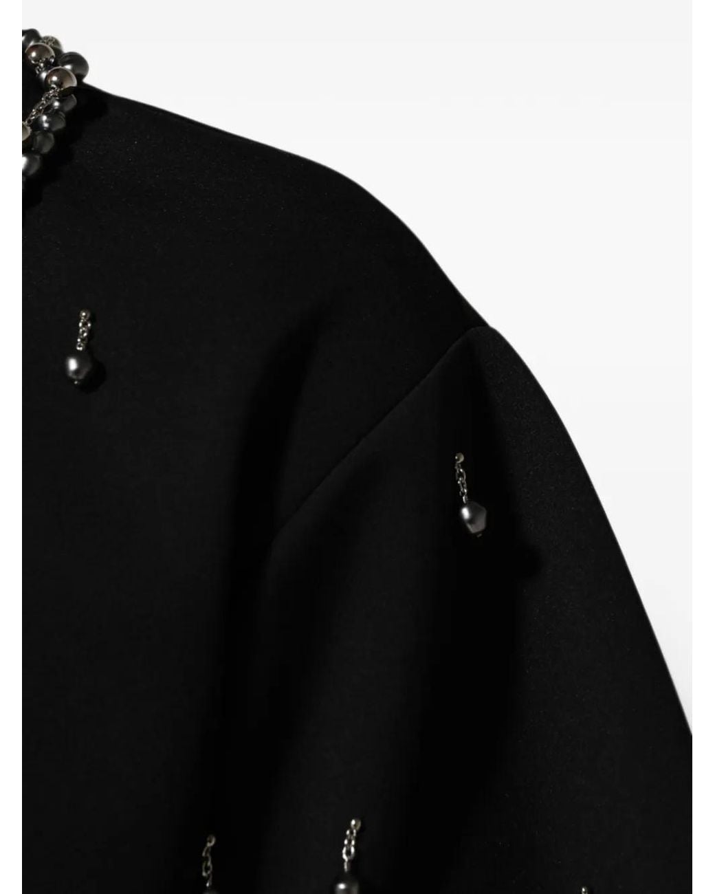 Dolce & Gabbana Black Necklace-Embellished T-Shirt for men