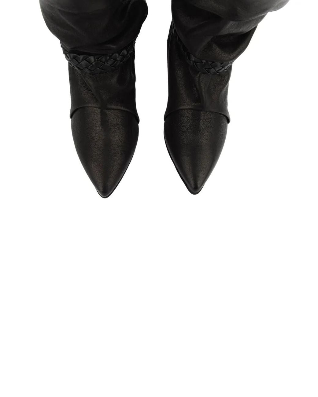 Nubikk Black Sally Lynn Slouchy Ankle Boots