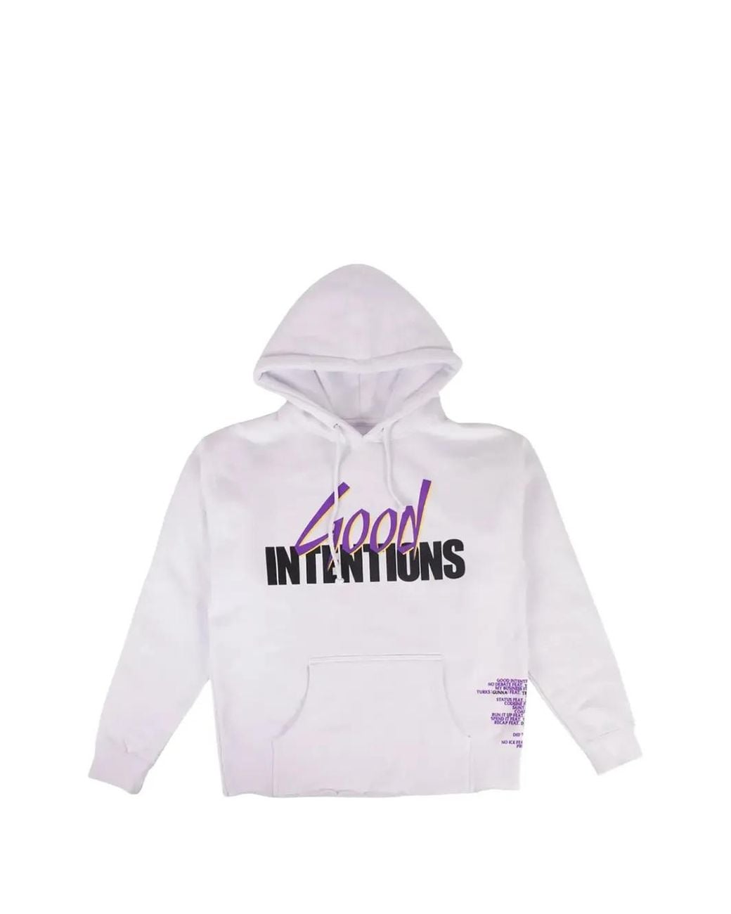 Vlone(GOAT) White Nav Doves Hoodie for men