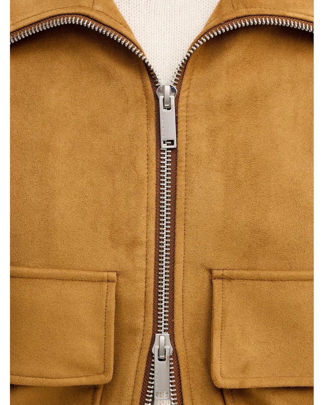 Sisley Natural Zip Pocket Jacket for men