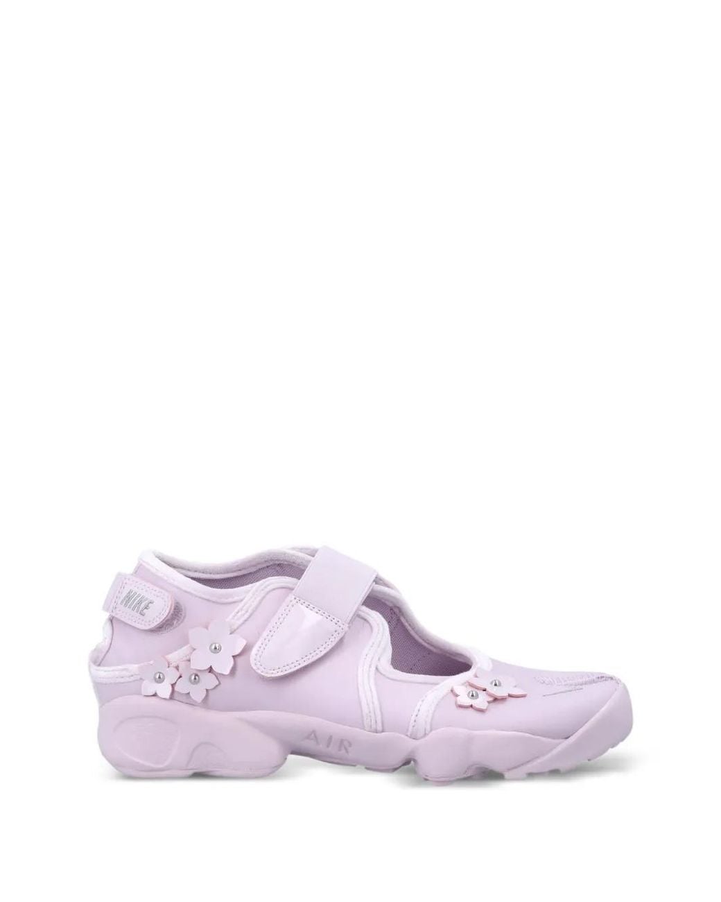 Nike Purple Air Rift Florette Flower-Embellished Sneakers
