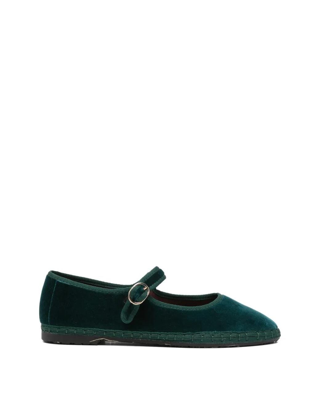 Flabelus Green Cinderella Leonor Ballet Flats