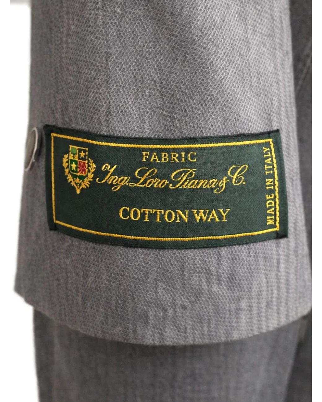 Franzese Collection Gray Beckham Double-Breasted Suit for men