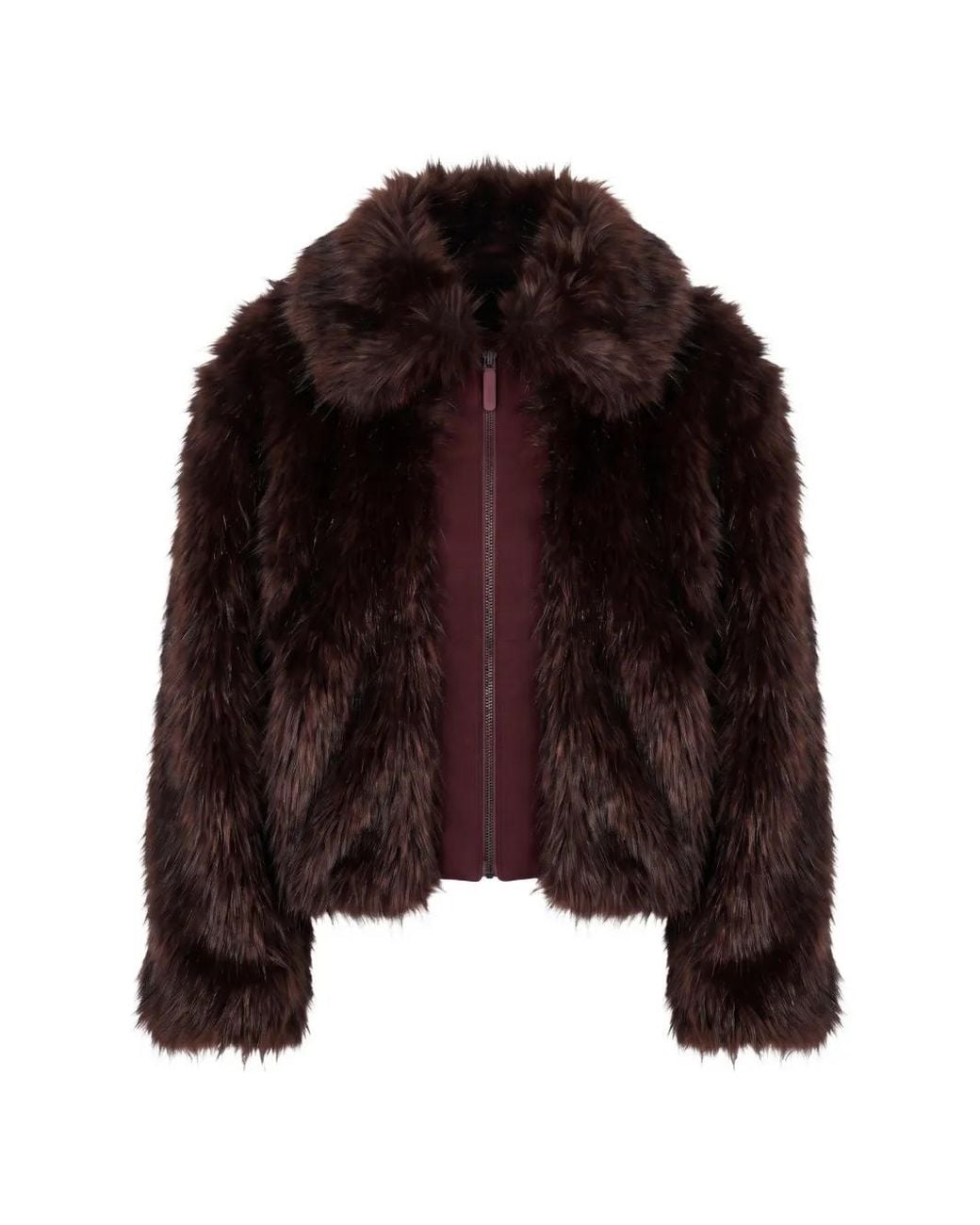 Mackage Brown Faux-Fur Collar Coat