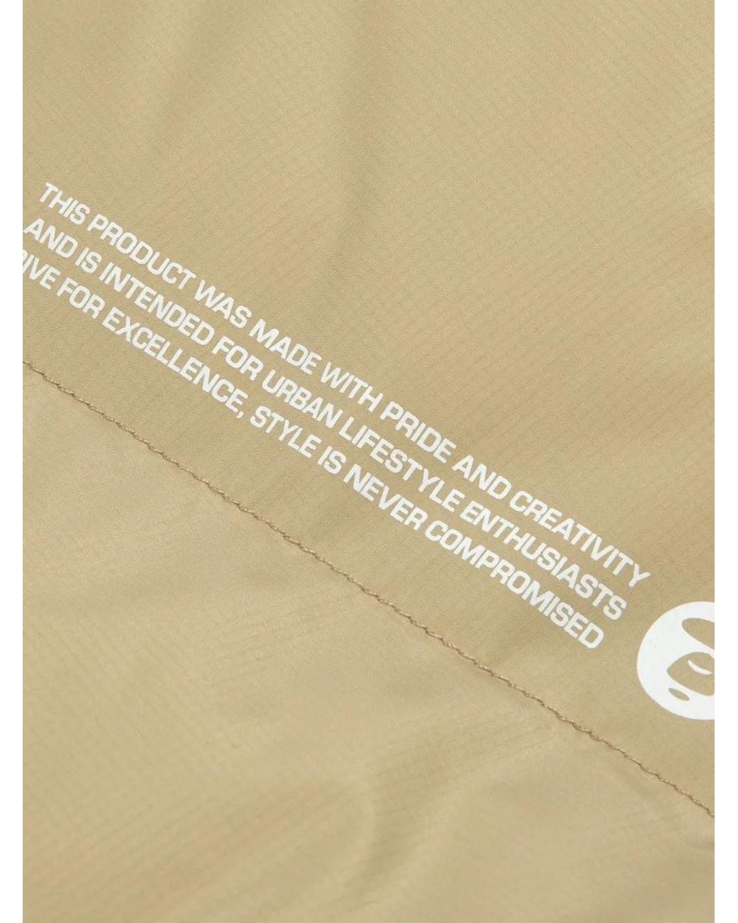 Aape By A Bathing Ape Natural Moonface Padded Jacket for men