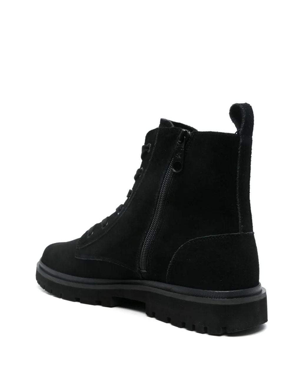 Calvin Klein Black Suede Boots for men