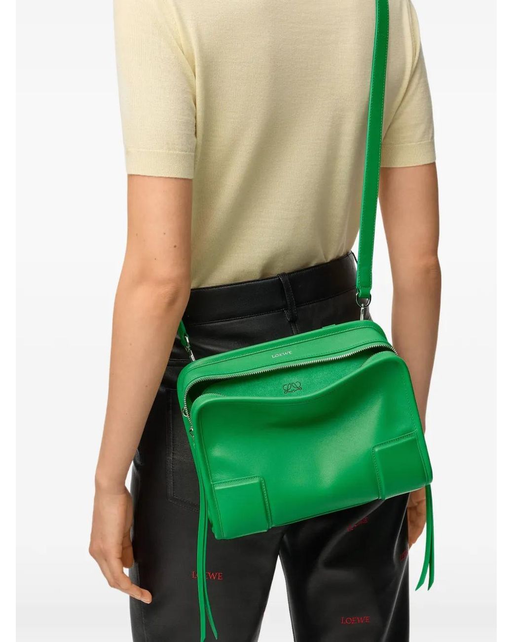 Loewe Green Small Amazona 180 Bag