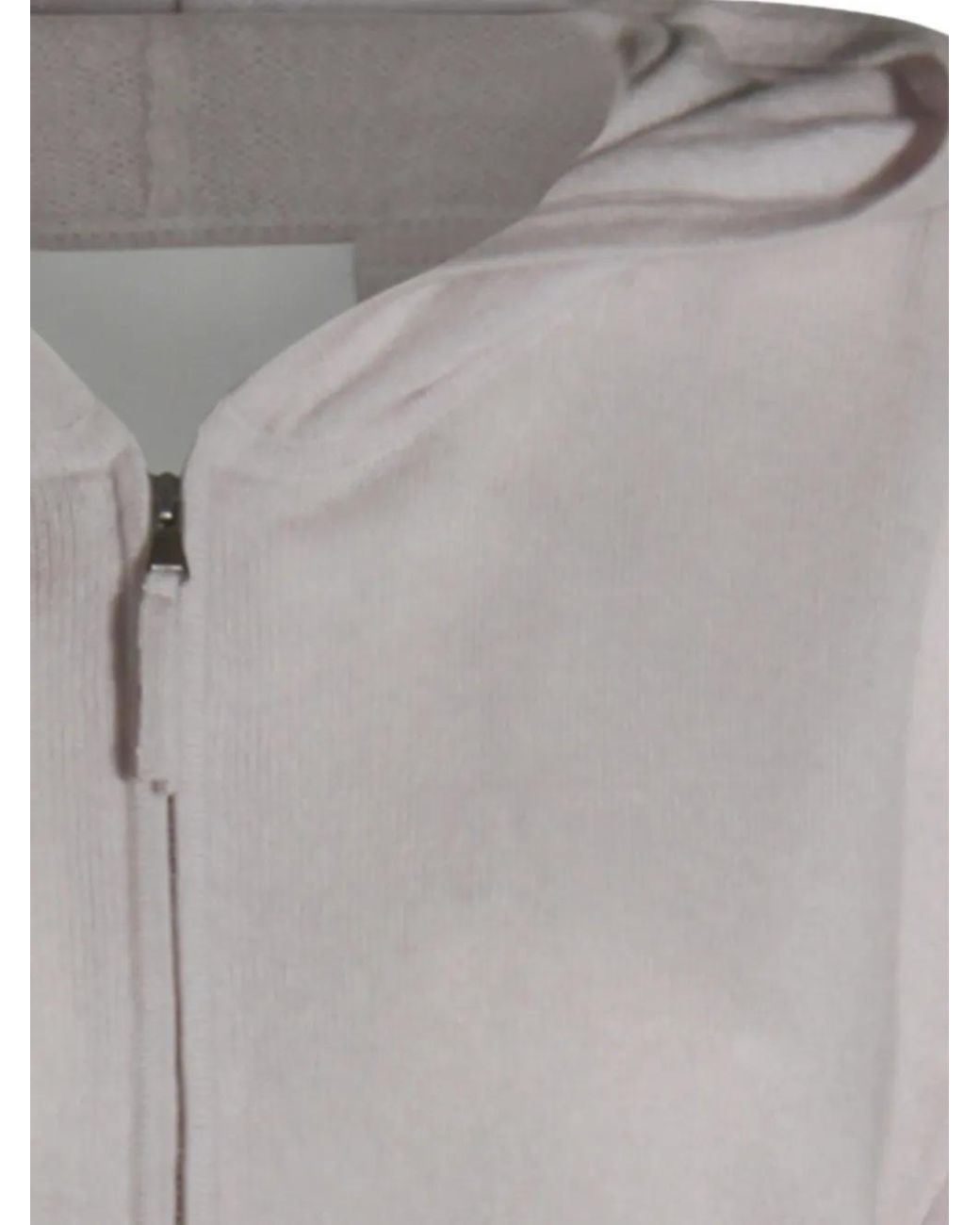 Sudadera Con Capucha Y Cremallera Allude de color Gray