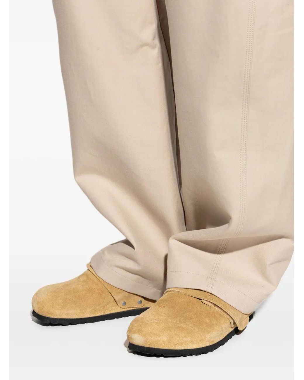 Birkenstock Flache Loma Mules in Metallic für Herren