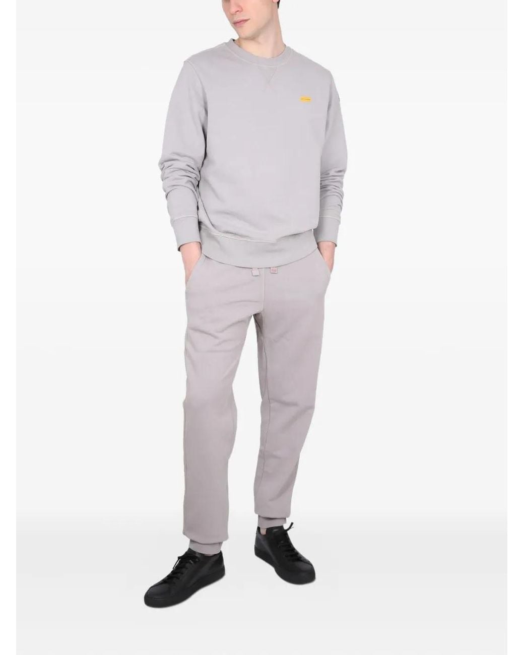 Parajumpers Gray Drawstring Track Pants for men