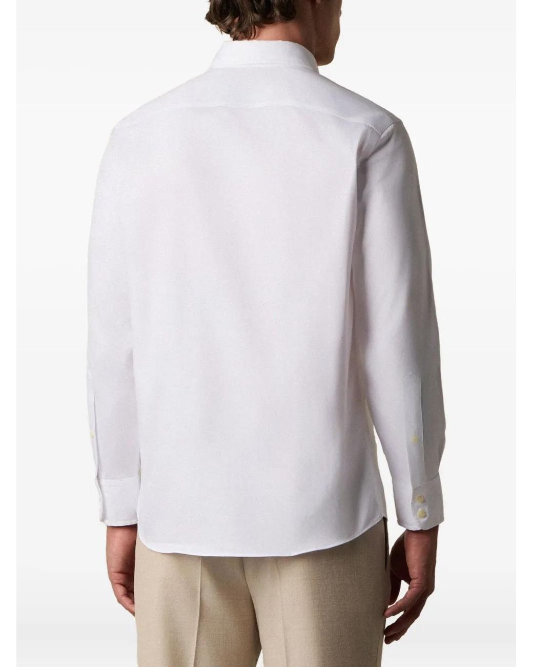 Brooks Brothers White X Thomas Mason Spread-Collar Shirt for men