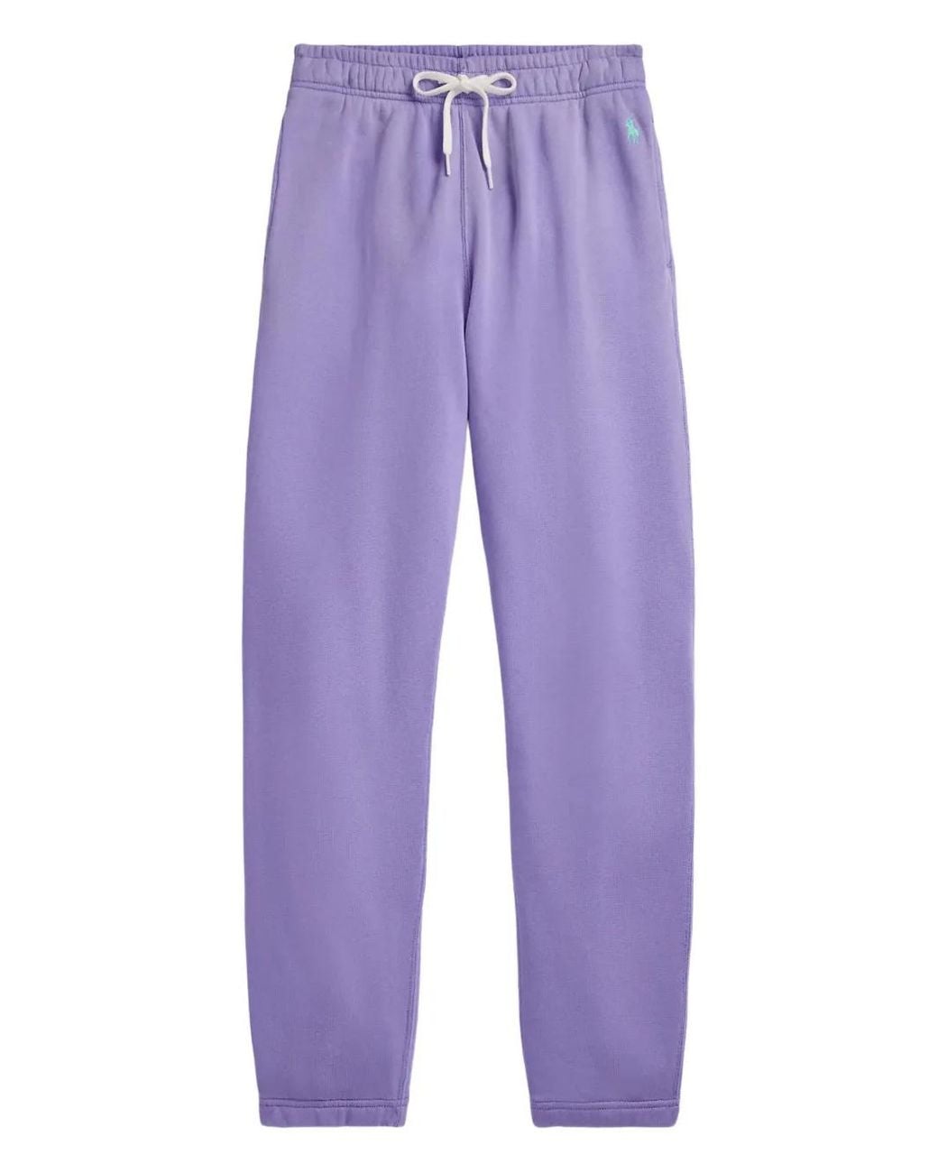 Polo Ralph Lauren Purple Cotton-Blend Joggers