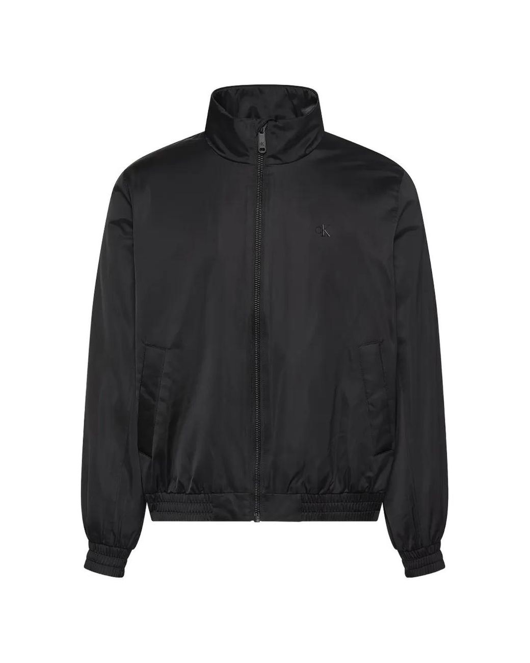 Chaqueta Harrington Calvin Klein de hombre de color Black