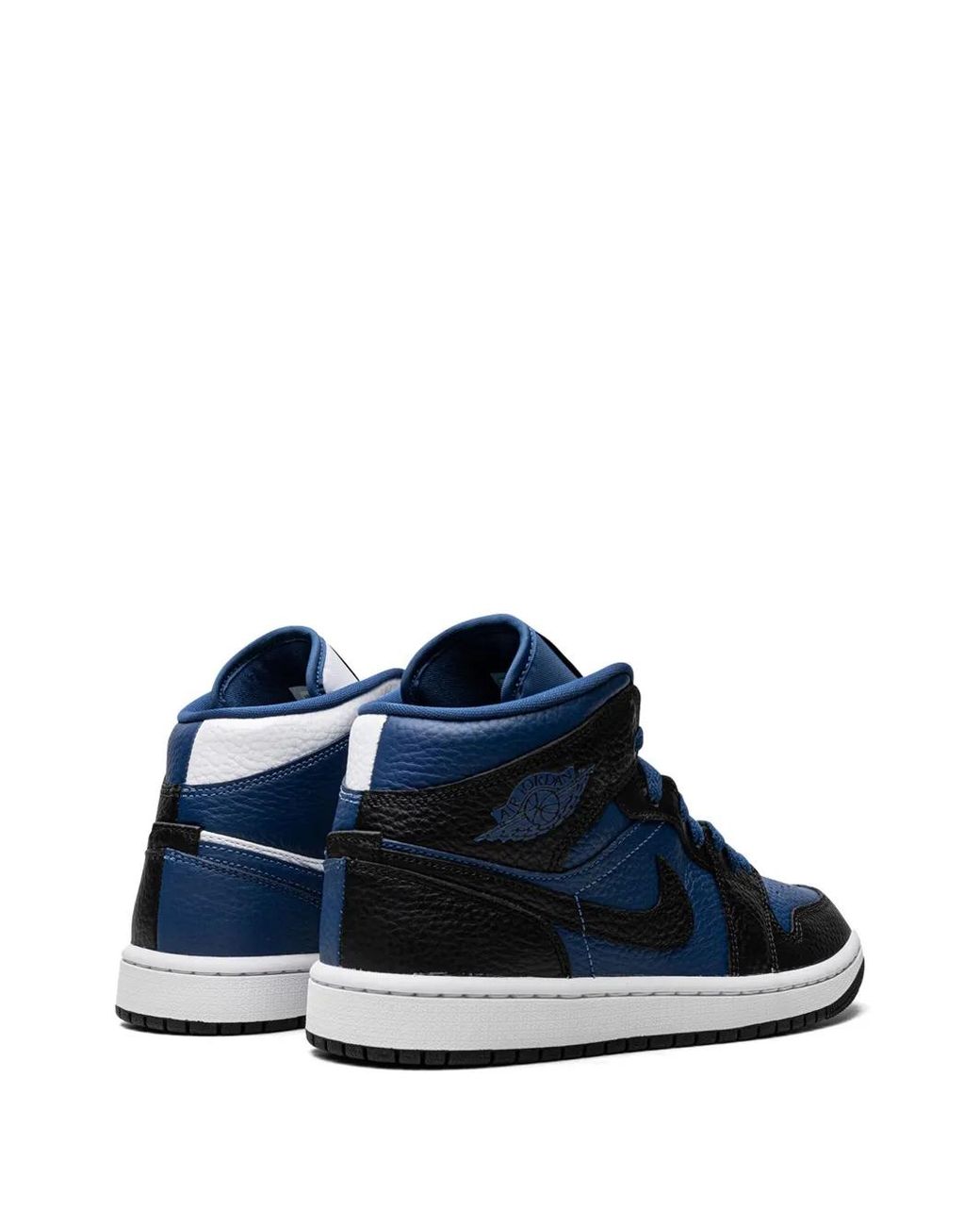 Nike Blue 1 Mid Split /French/ Sneakers
