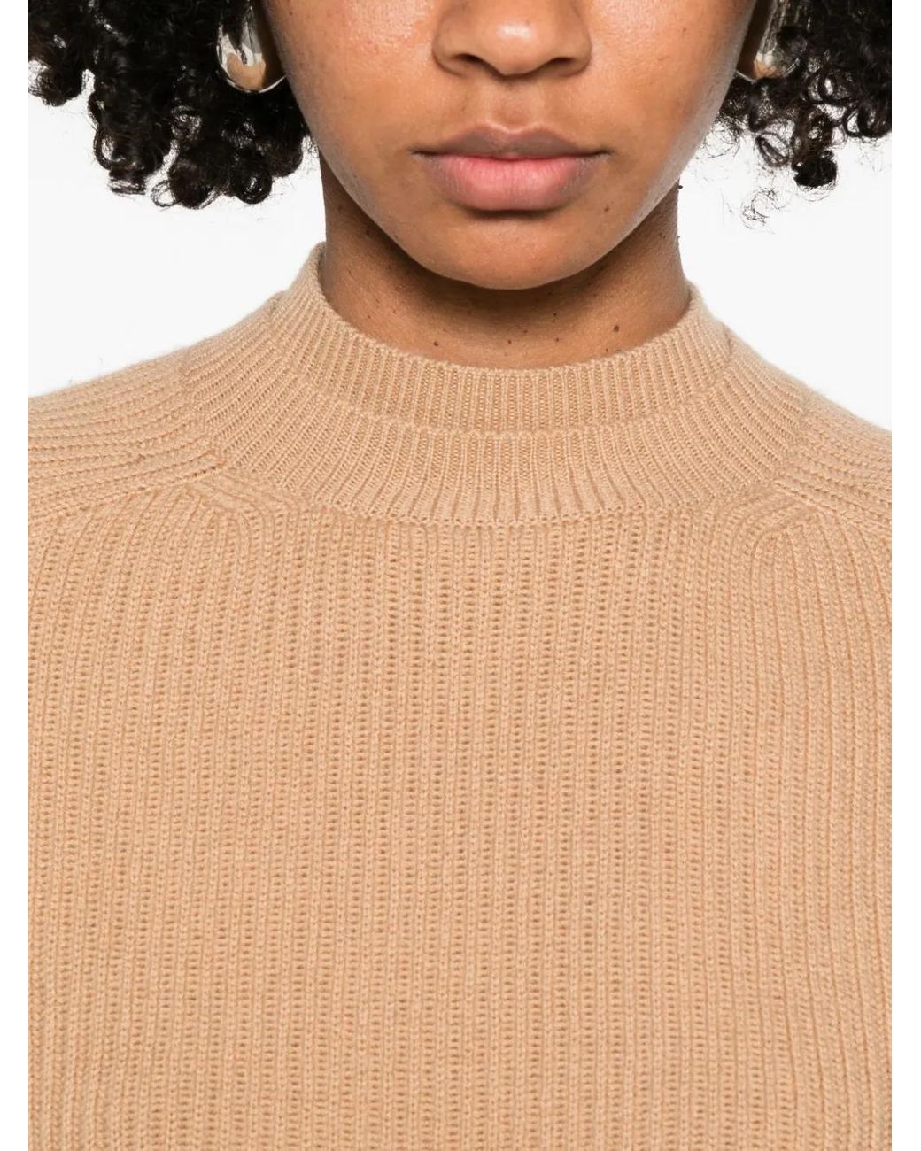 Max Mara Natural Wool Blend Sweater